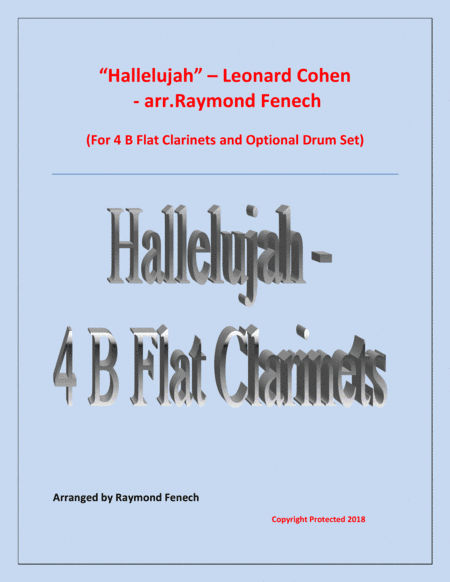 Hallelujah (arr. Raymond Fenech)