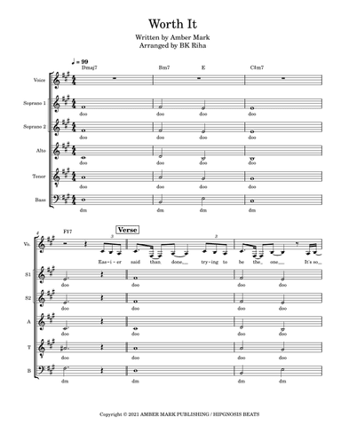 Worth It (arr. BK Riha / Brandy Kay Riha)