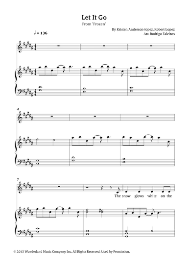 Let It Go (arr. Rodrigo Faleiros)
