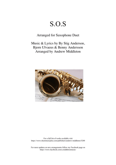 S.o.s. (arr. Andrew Middleton)