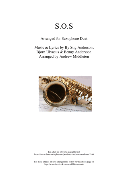 S.o.s. (arr. Andrew Middleton)