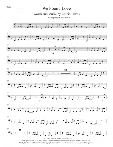 We Found Love (arr. Kevin Busse)