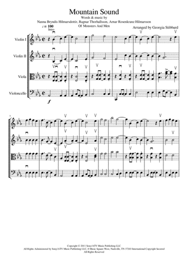 Mountain Sound (arr. Georgia Stibbard)