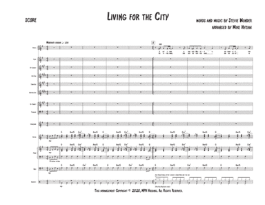 Living For The City (arr. Mike Hyziak)