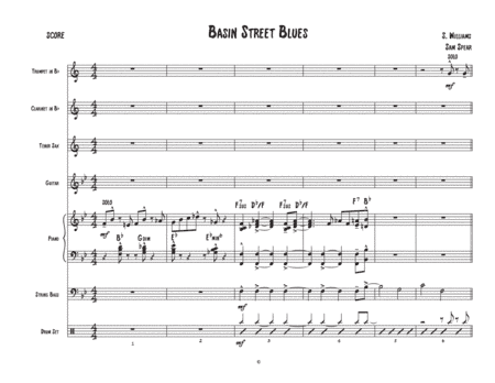 Basin Street Blues (arr. Samantha Spear)