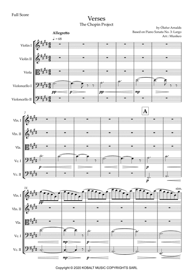 Verses (arr. Musikeo)