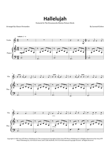 Hallelujah (arr. Glauco Fernandes)
