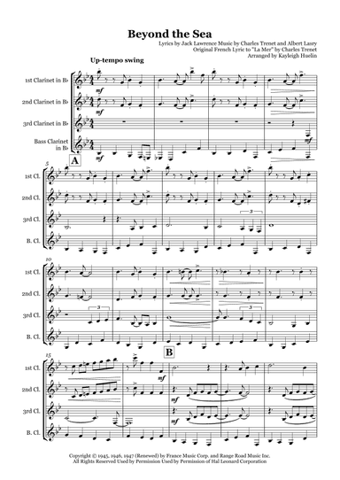 Beyond The Sea (arr. Kayleigh Huelin)