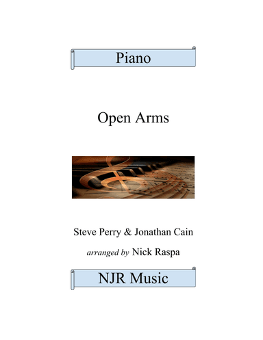 Open Arms (arr. Nick Raspa)