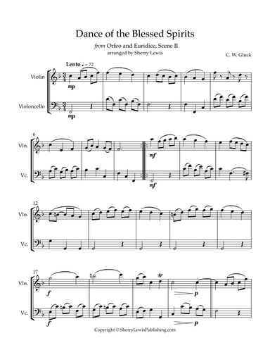 Dance of the Blessed Spirits (arr. Sherry Lewis)