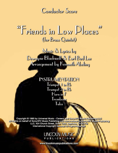 Friends In Low Places (arr. Kenneth Abeling)