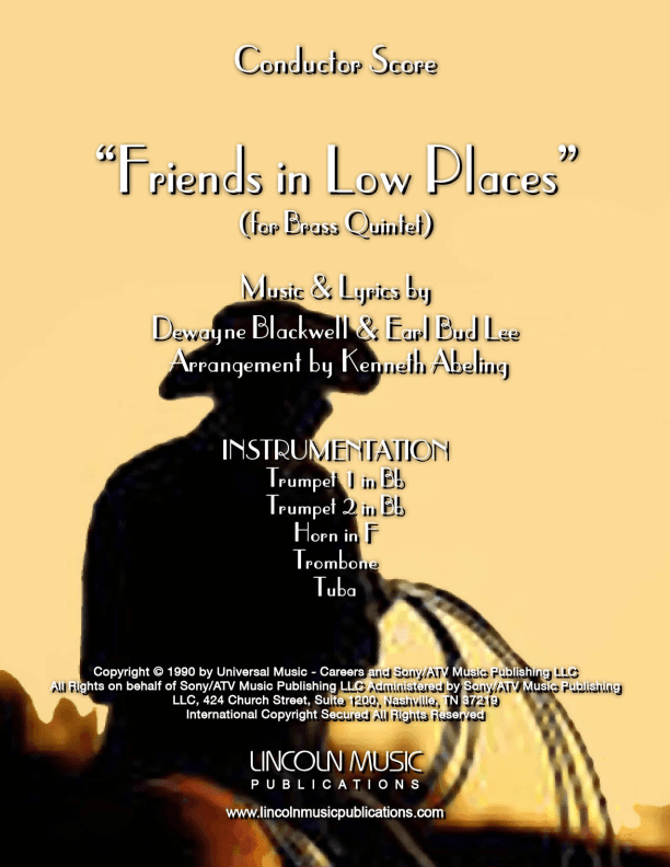 Friends In Low Places (arr. Kenneth Abeling)