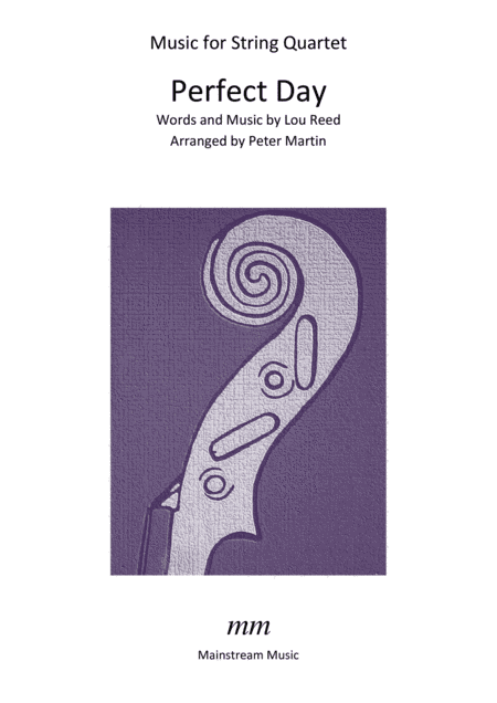 Perfect Day (arr. Peter Martin)