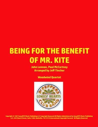 Being For The Benefit Of Mr. Kite (arr. Jeff Tincher)