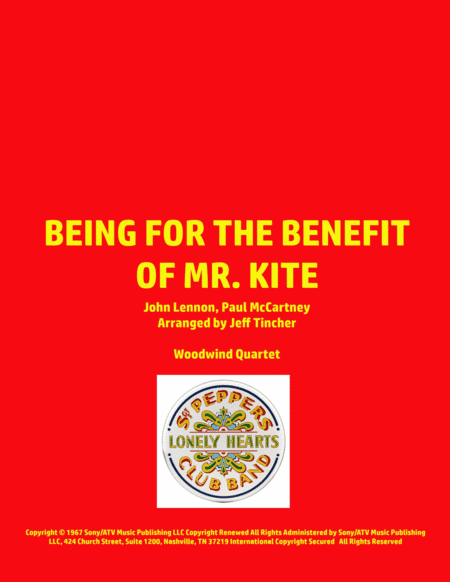 Being For The Benefit Of Mr. Kite (arr. Jeff Tincher)
