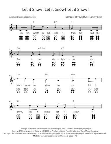 White Christmas (arr. songbooks.info)