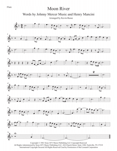 Moon River (arr. Kevin Busse)