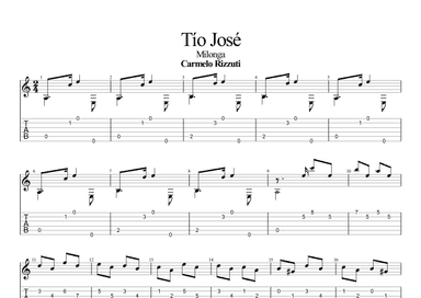 Tío José (Milonga) (arr. Leonardo Ramos)