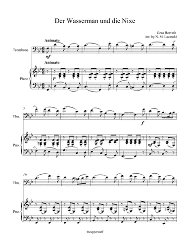 Der Wasserman und die Nixe (arr. Nick Lacanski)