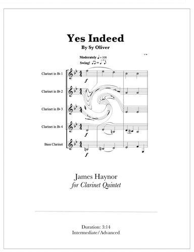 Yes Indeed (arr. James Haynor)