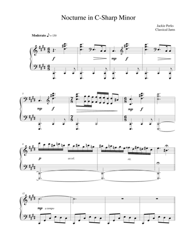 Nocturne in C-Sharp Minor