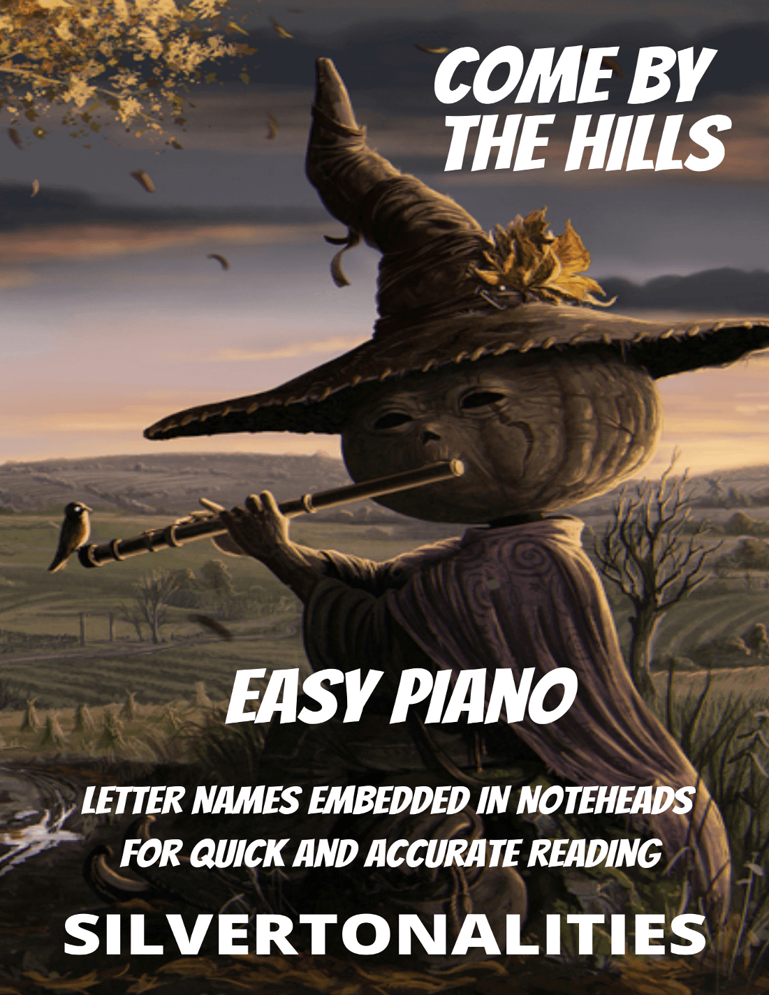 Come By the Hills for Easy Piano (arr. SilverTonalities)