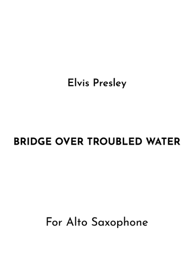 Bridge Over Troubled Water (arr. Jireh J.)