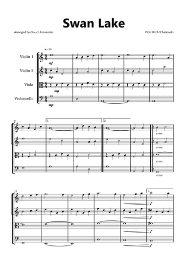 Swan Lake (arr. Glauco Fernandes)