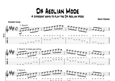 D# Aeolian Mode (4 Ways to Play)