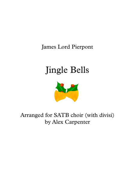 Jingle Bells (arr. Alex Carpenter)