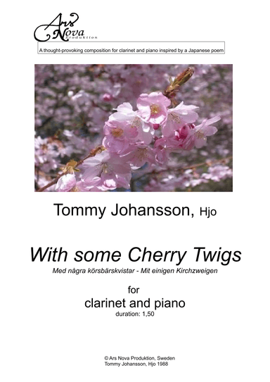 With Some Cherry Twigs -clarinet&piano