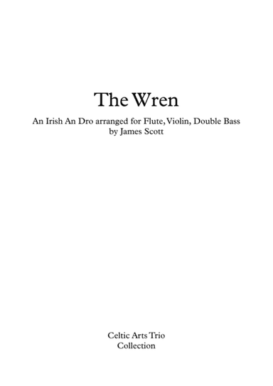 The Wren, an Irish An Dro for Flute, Violin, Double Bass (arr. James Scott)