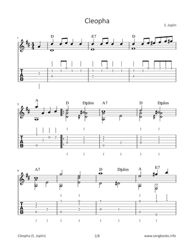 Cleopha (arr. Bettina Schipp)