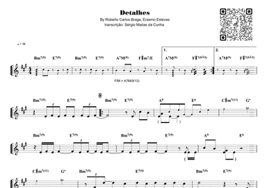 Detalhes (arr. Piano)