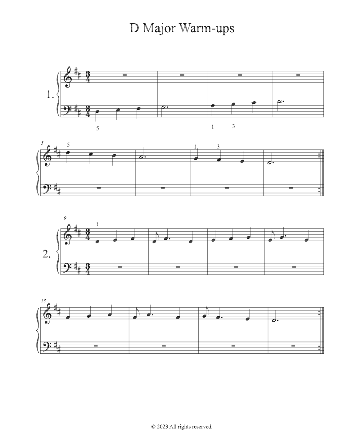 Cockles and Mussels (arr. Miriam Troxler)