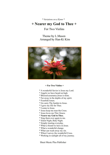 Nearer my God to Thee (For Violin Duet) (arr. Han-Ki Kim)