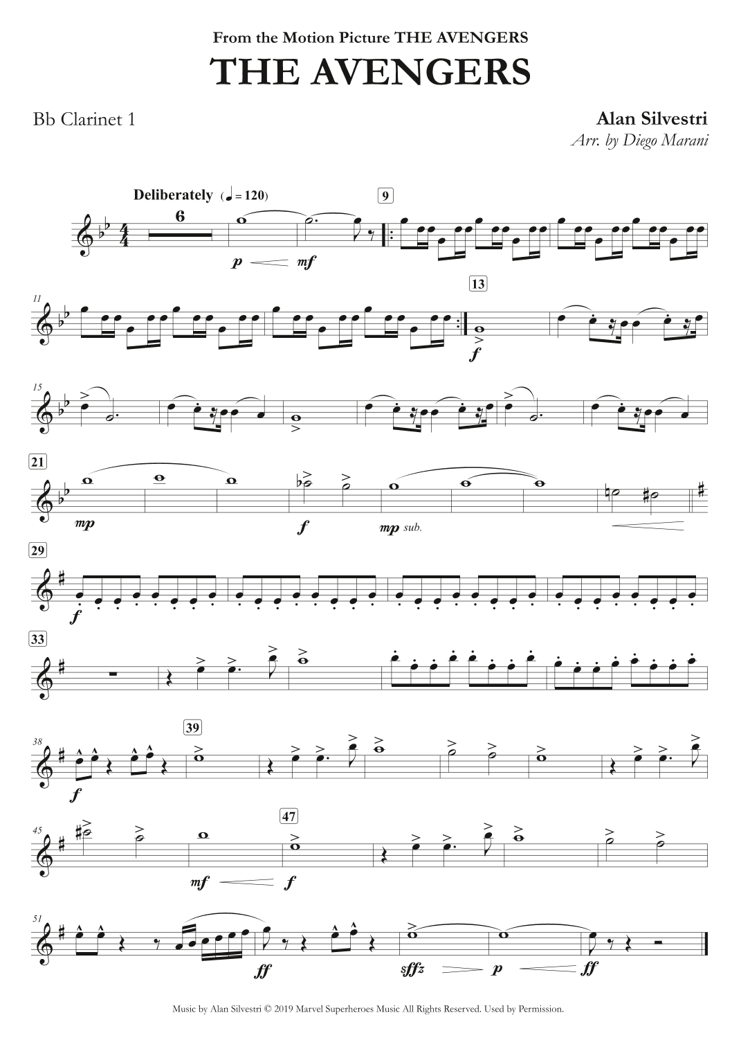 Avengers: Endgame (arr. Diego Marani)
