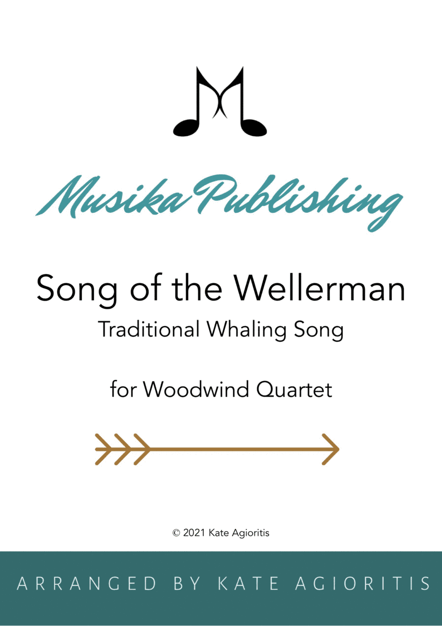 Wellerman (Song of the Wellerman) - for Woodwind Quartet (arr. Kate Agioritis)