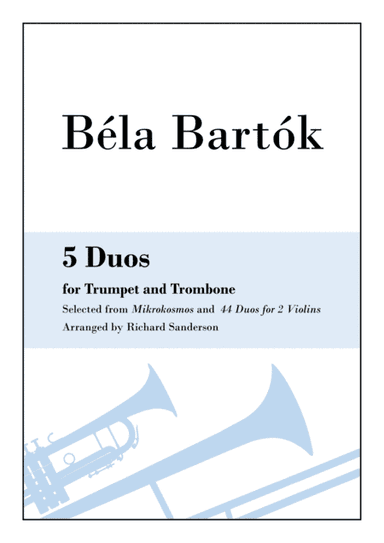 5 Duos (arr. Richard Sanderson)