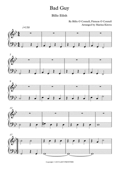 Bad Guy (arr. Marina Kirova)