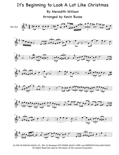 It's Beginning To Look Like Christmas (arr. Kevin Busse)