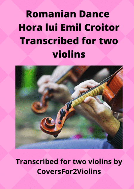Romanian Dance - Hora for two violins (arr. CoversFor2Violins)