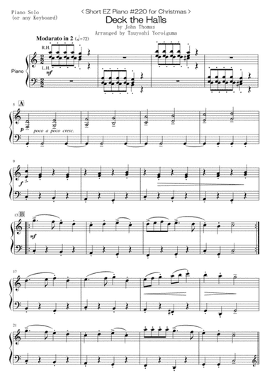 Deck the Halls (arr. Tsuyoshi Yoroiguma)