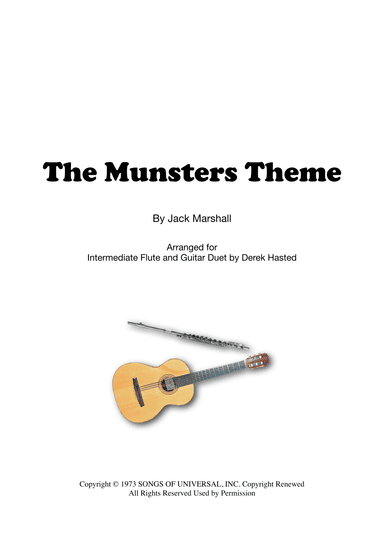 The Munsters Theme (arr. Derek Hasted)