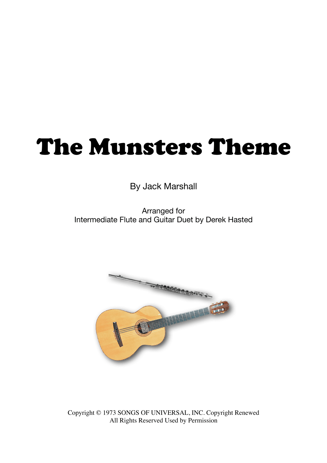 The Munsters Theme (arr. Derek Hasted)
