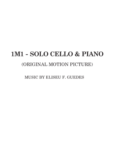 1M1 - SOLO CELLO & PIANO