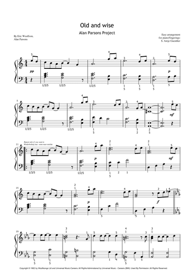 Old And Wise (arr. Antje Günther)