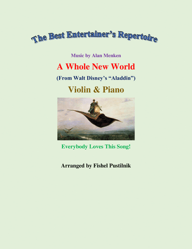 A Whole New World (arr. Fishel Pustilnik)