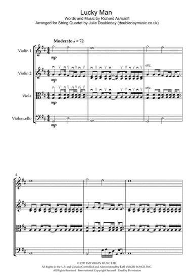Lucky Man (arr. Julie Doubleday)