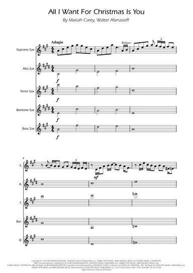 All I Want For Christmas Is You (arr. Ygor Nunes)